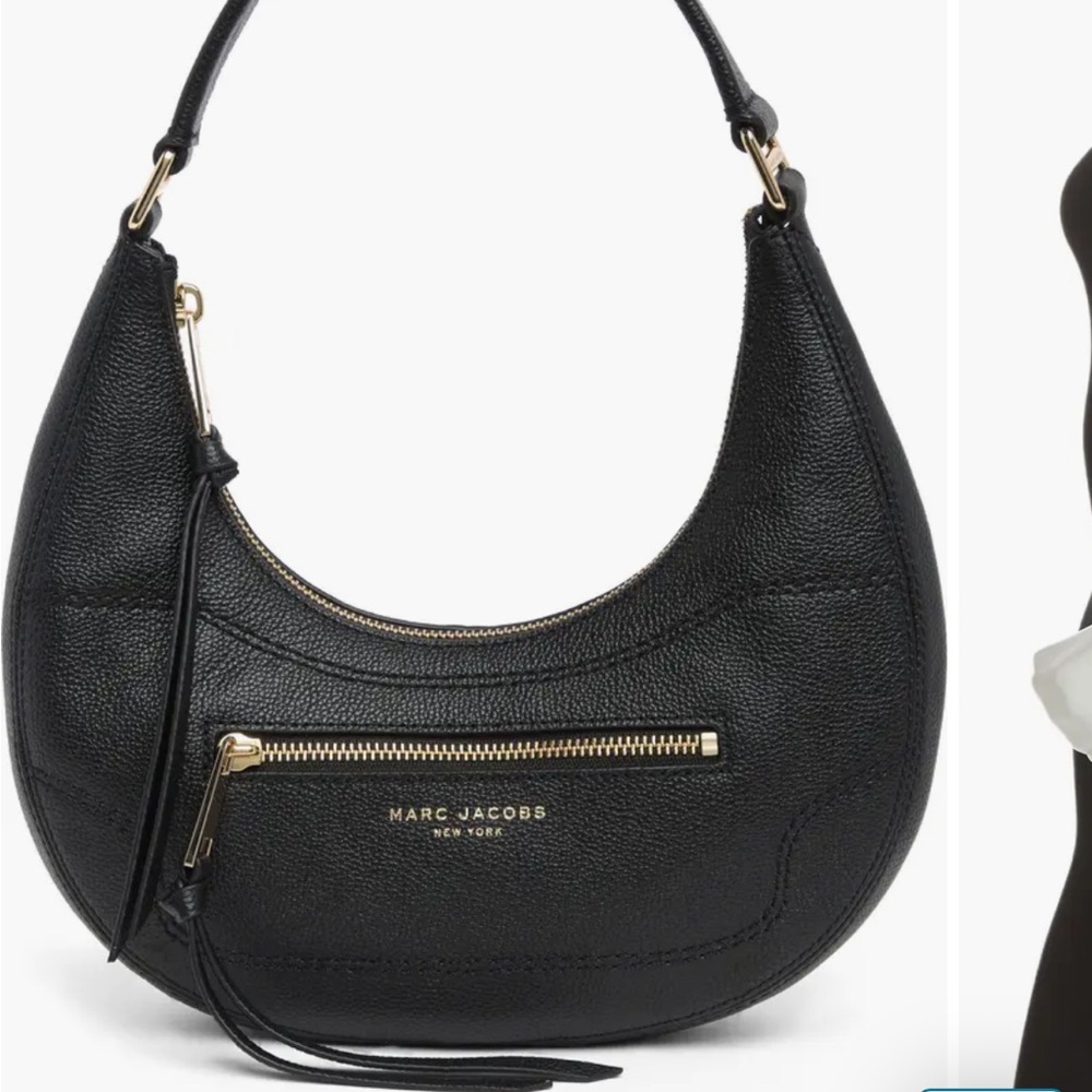 Marc Jacob’s Small Leather Crescent Shoulder Bag